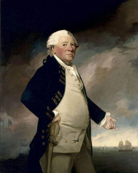 George Romney Vice-Admiral Sir Hyde Parker oil painting picture
